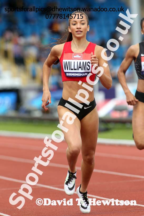 Womens 400 metres, British Championships, Birmingham. Photo: David T. Hewitson/Sports for All Pics
